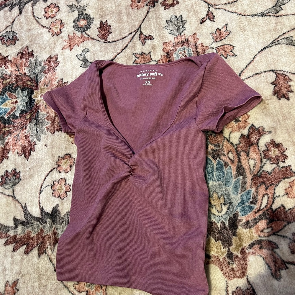 Magenta Women Fitted Top